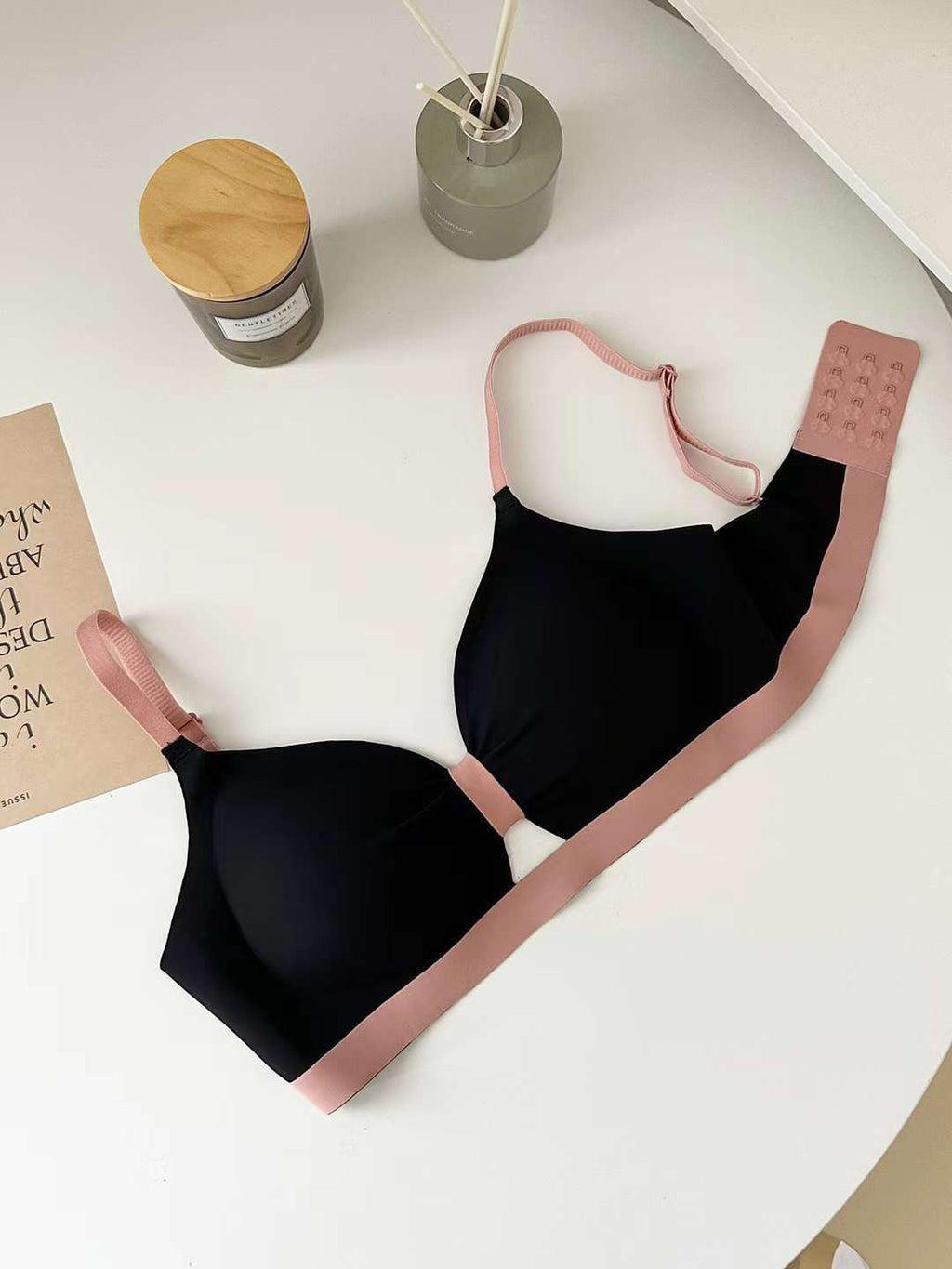 EleganceFit Bra – Ultra Soft, Dual-Tone Comfort