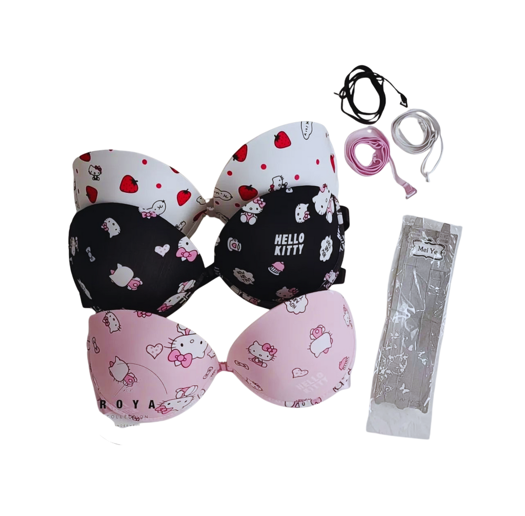 Kitty Chic Padded Bra & Brief Set