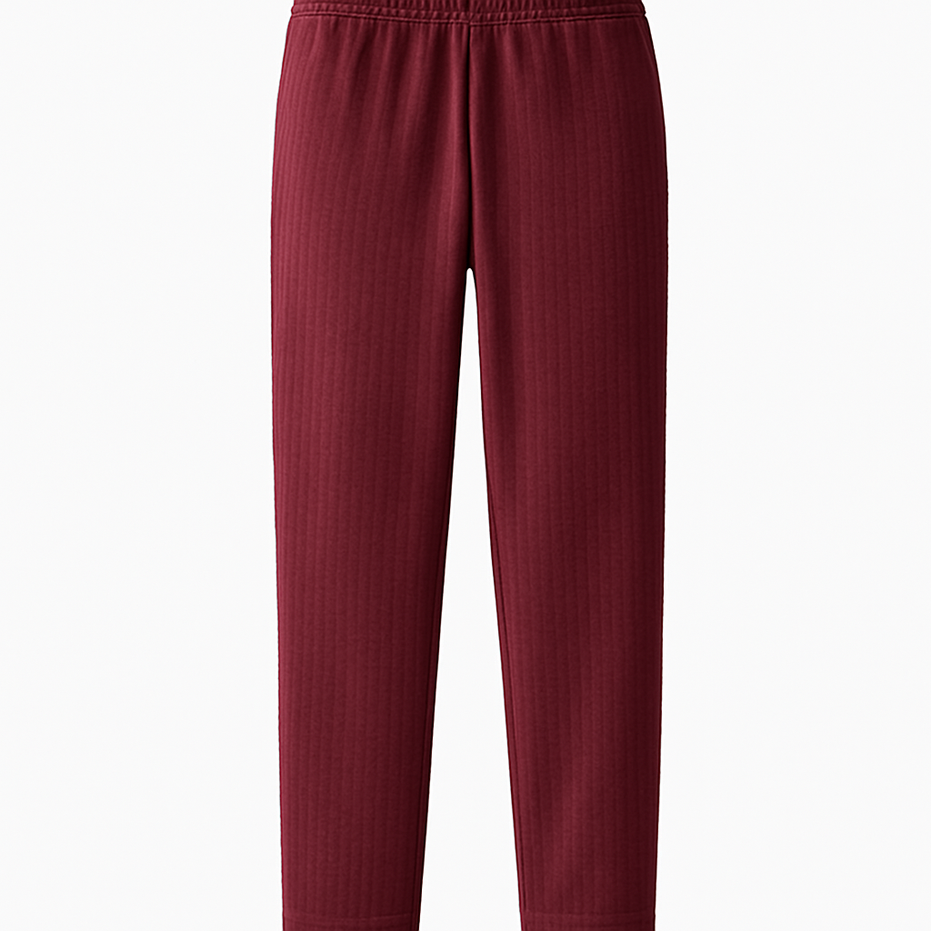 Women’s Velvet Winter Lounge Set (Velvet Maroon)