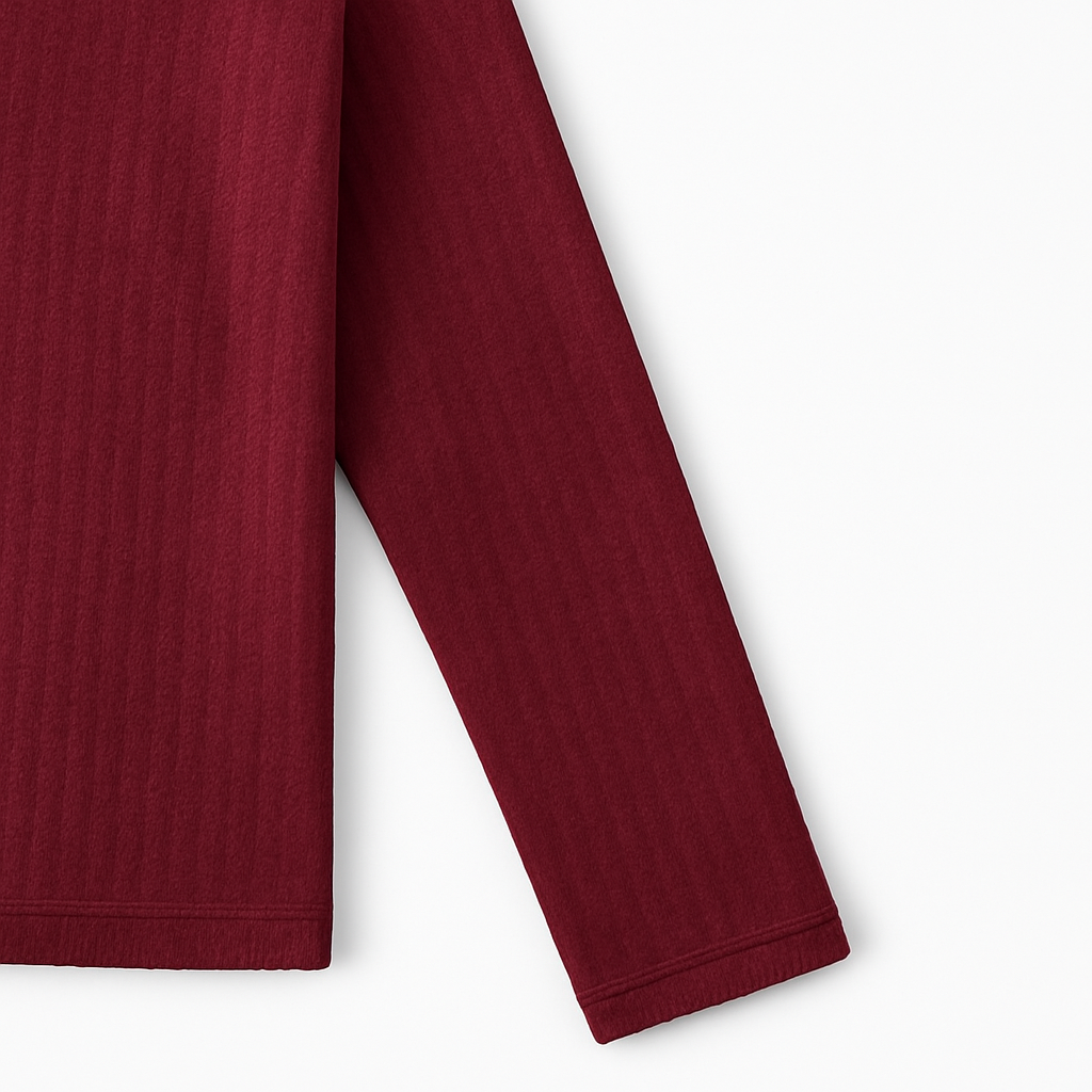 Women’s Velvet Winter Lounge Set (Velvet Maroon)