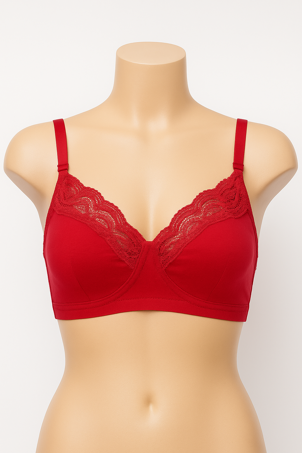 Ultra-Soft Breathable Cotton Bra – Multi-Color (Bundles Pack of 3)