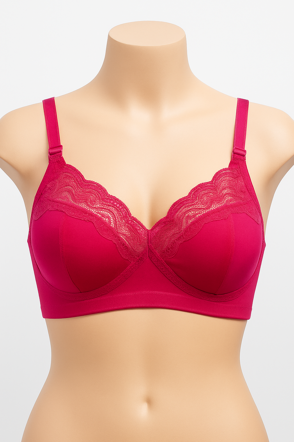 Ultra-Soft Breathable Cotton Bra – Multi-Color (Bundles Pack of 3)