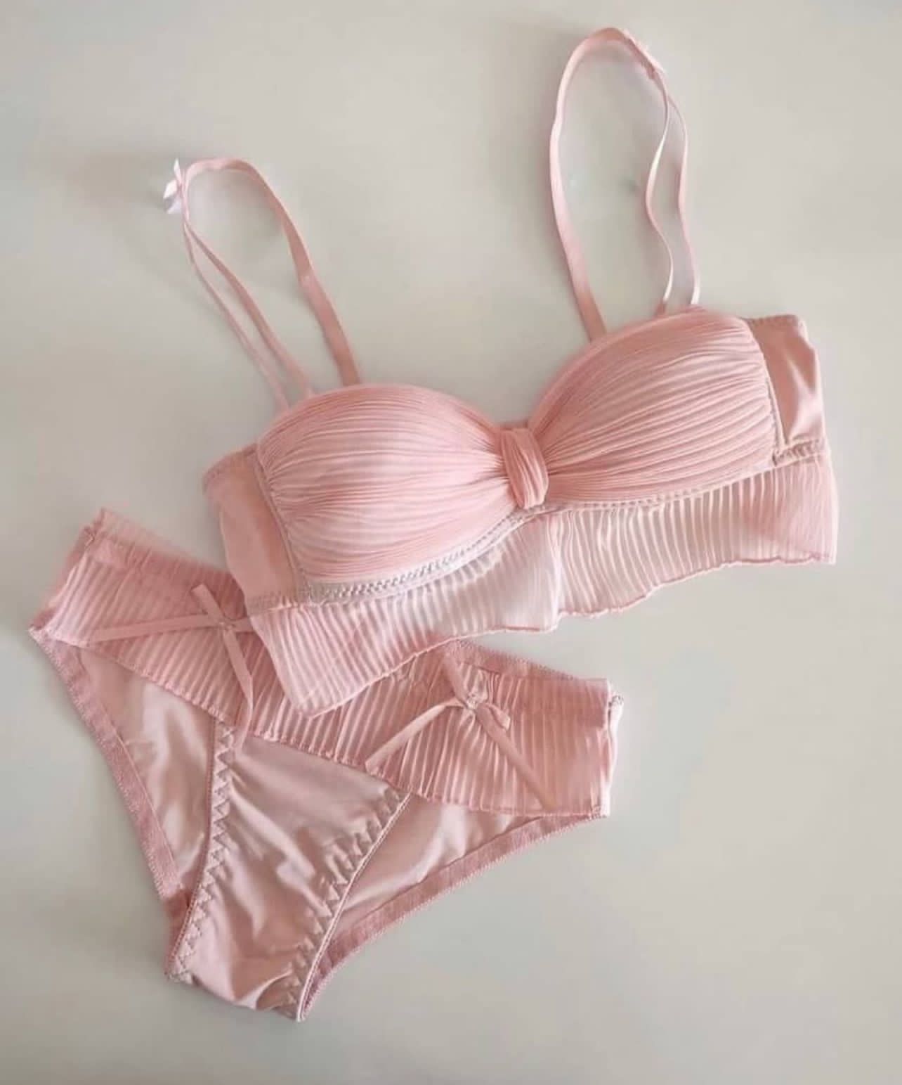 Cute Lace Bow Style Too Soft & Comfy With Adjustable Straps