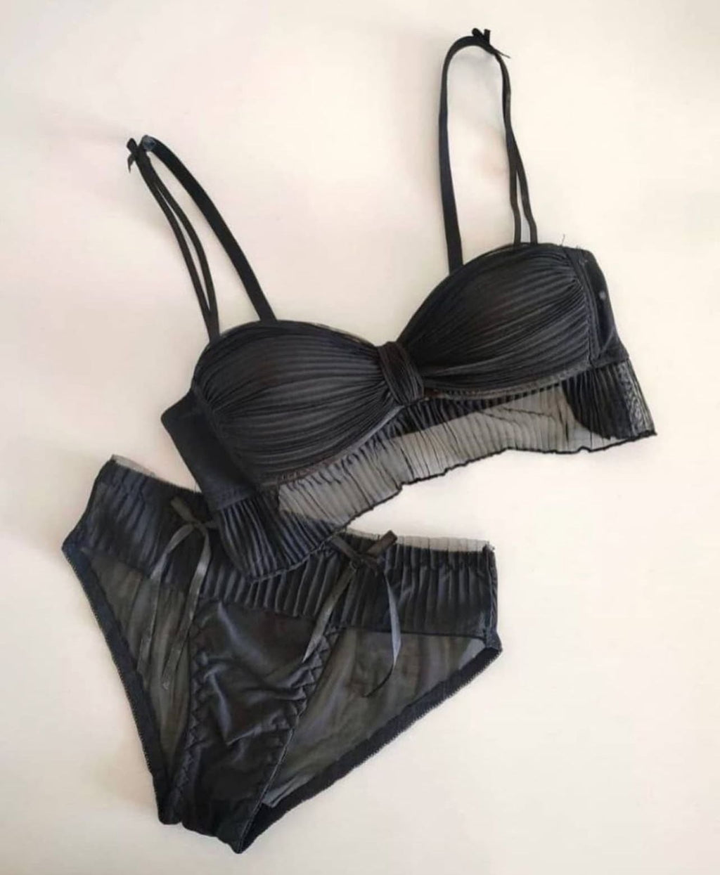 Cute Lace Bow Style Too Soft & Comfy With Adjustable Straps