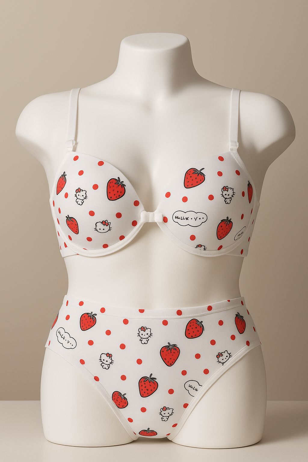 Kitty Chic Padded Bra & Brief Set