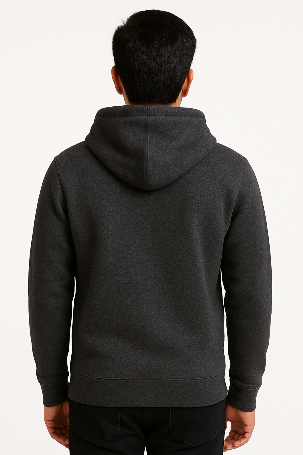 Classic Black Pullover Hoodie